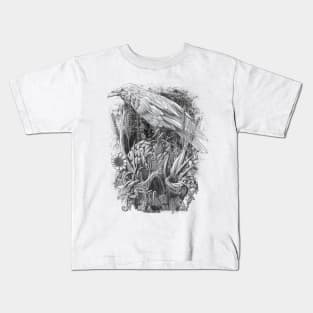 White Raven Kids T-Shirt